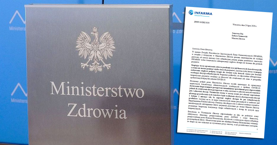 Zabezpieczenie cigoci terapii w zwizku z tymczasowymi zmianami personalnymi w Ministerstwie Zdrowia