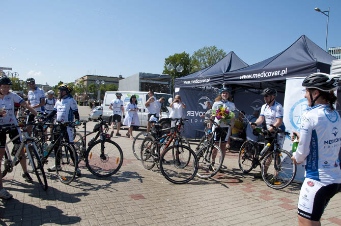 1000 km - 1000 przebadanych: Niebieskie Miasteczko w Gdyni