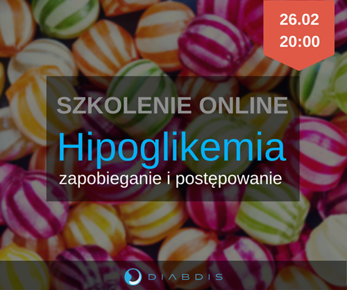 Szkolenie Diabdis - Webinarium: Hipoglikemia, zapobieganie i postpowanie